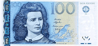 100 Estonian krooni (передняя сторона)