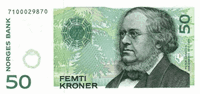 50 Norwegian kroner (передняя сторона)