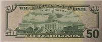 50 United States dollars (обратная сторона)