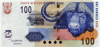 100 South African rand (передняя сторона)
