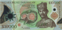 10000 Brunei dollars (передняя сторона)