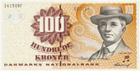 100 Danish kroner (передняя сторона)