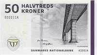 50 Danish kroner (передняя сторона)