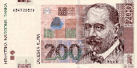 200 Croatian kuna (передняя сторона)