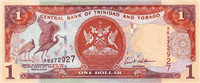 1 Trinidad and Tobago dollar (передняя сторона)