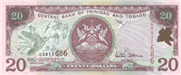 20 Trinidad and Tobago dollar (передняя сторона)