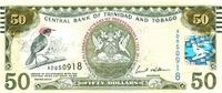 50 Trinidad and Tobago dollar (передняя сторона)